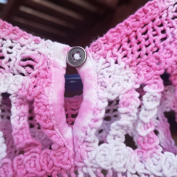 Sonoma pink tye dyed tank top women's size medium - Picture 5 of 7